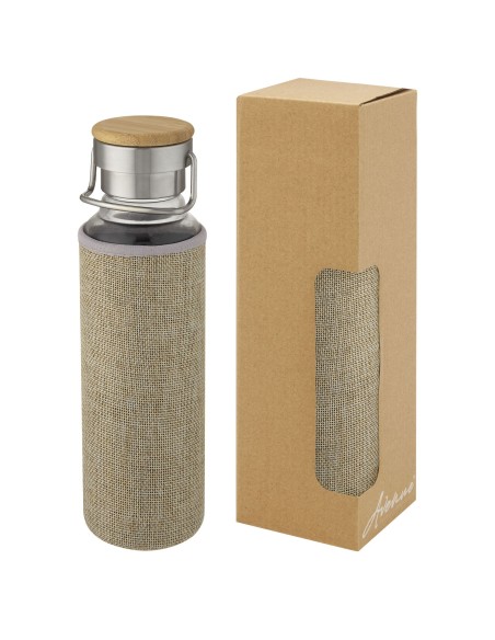 Botella de vidrio de 660 ml con funda de neopreno "Thor"