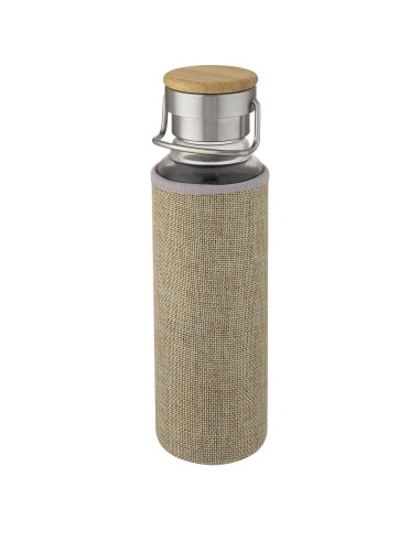 Botella de vidrio de 660 ml con funda de...