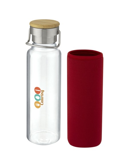 Botella de vidrio de 660 ml con funda de neopreno "Thor"