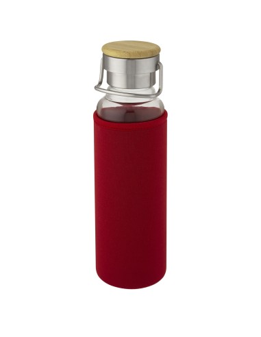 Botella de vidrio de 660 ml con funda de...