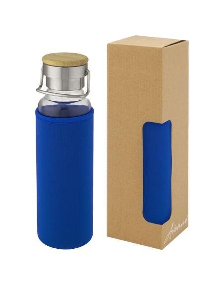 Botella de vidrio de 660 ml con funda de neopreno "Thor"