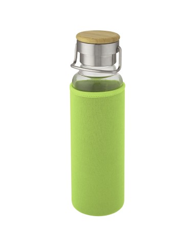 Botella de vidrio de 660 ml con funda de...