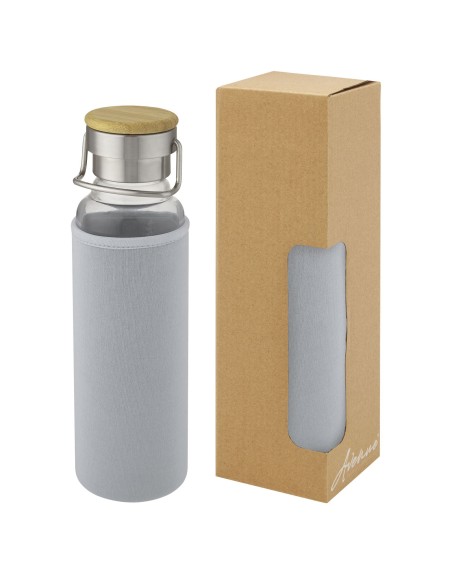 Botella de vidrio de 660 ml con funda de neopreno "Thor"
