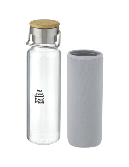 Botella de vidrio de 660 ml con funda de neopreno "Thor"