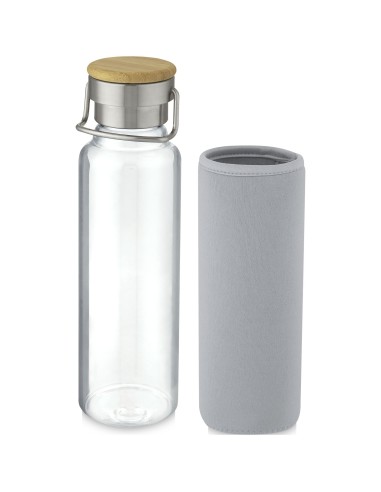 Botella de vidrio de 660 ml con funda de...