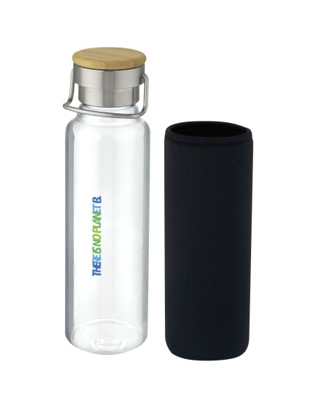 Botella de vidrio de 660 ml con funda de neopreno "Thor"