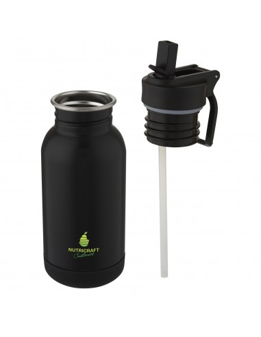 Bidón deportivo de acero inoxidable de 400 ml...