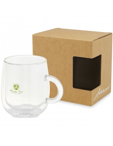 Taza de vidrio de 330 ml "Iris"