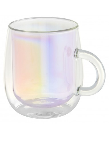 Taza de vidrio de 330 ml "Iris"