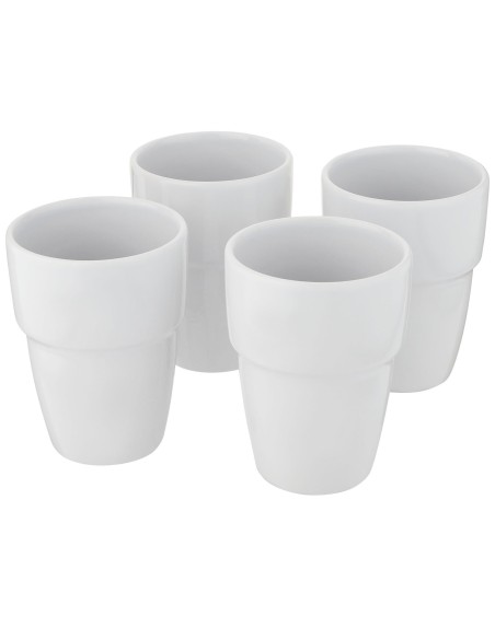 Set de regalo de 4 vasos apilables de 280 ml "Staki"