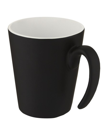 Taza de cerámica con asa de 360 ml "Oli"