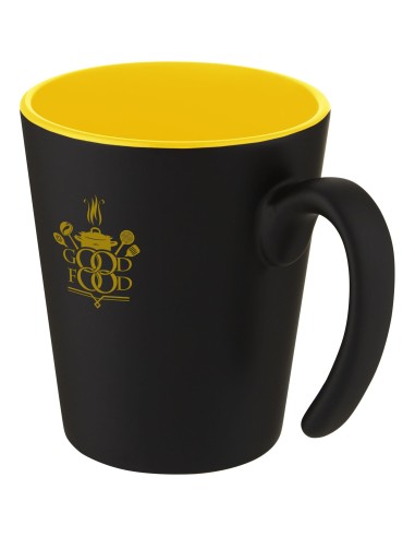 Taza de cerámica con asa de 360 ml "Oli"