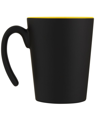 Taza de cerámica con asa de 360 ml "Oli"