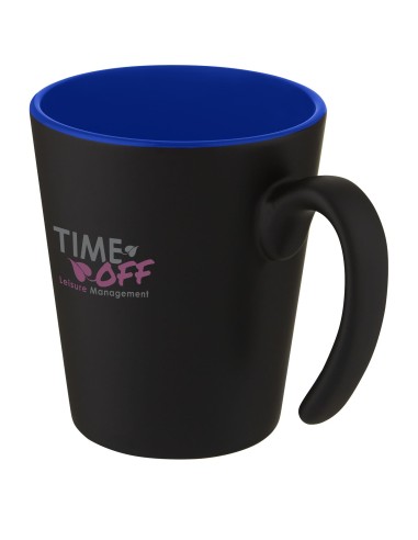 Taza de cerámica con asa de 360 ml "Oli"