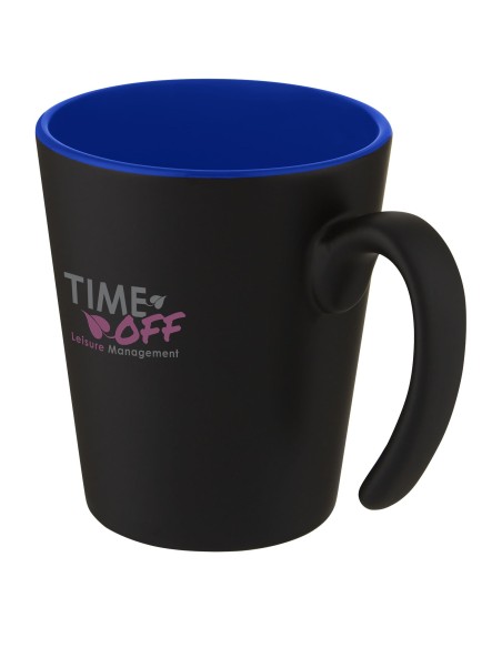 Taza de cerámica con asa de 360 ml "Oli"