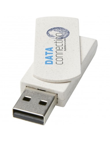 Memoria USB de paja de trigo de 16 GB "Rotate"