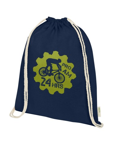 Mochila de cuerdas de algodón orgánico GOTS de...