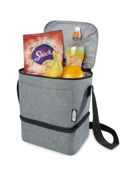 Bolsa isotérmica para almuerzo y 9 latas de PET reciclado "Tundra"
