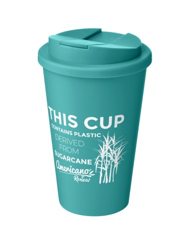 Vaso con aislamiento de 350 ml con tapa...