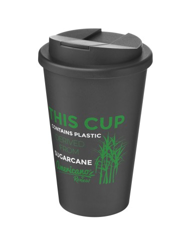 Vaso con aislamiento de 350 ml con tapa...