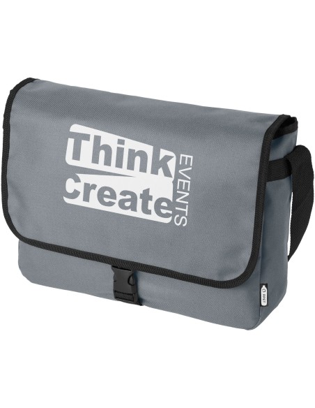 Bolsa de mensajero de plástico reciclado "Omaha"