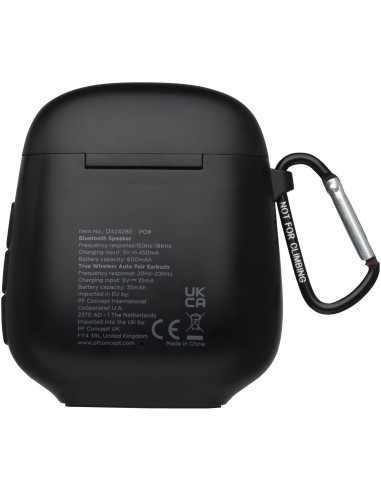 Altavoz y auriculares con emparejamiento...