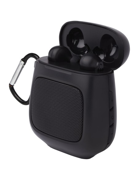 Altavoz y auriculares con emparejamiento automático True Wireless "Remix"