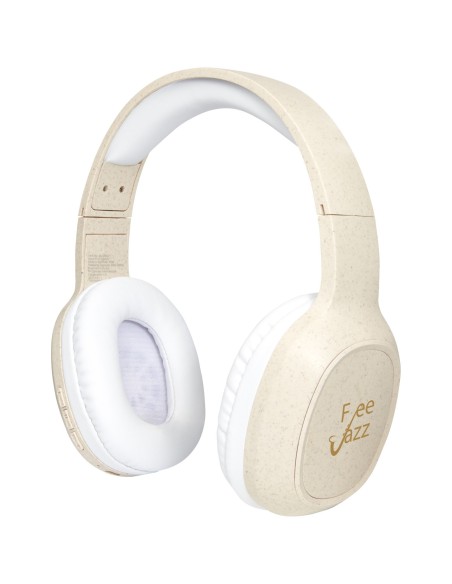 Auriculares Bluetooth® de paja de trigo con micrófono "Riff"