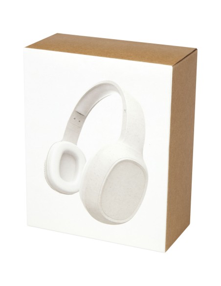 Auriculares Bluetooth® de paja de trigo con micrófono "Riff"