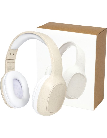Auriculares Bluetooth® de paja de trigo con micrófono "Riff"