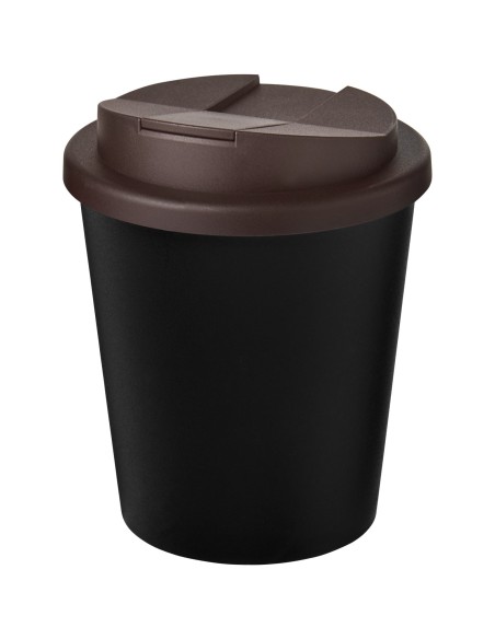 Vaso reciclado de 250 ml con tapa antigoteo "Americano® Espresso Eco"