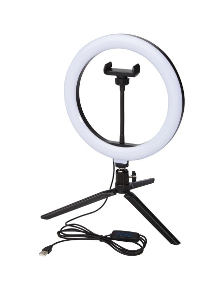 Aro de luz con soporte para teléfono y trípode "Studio"