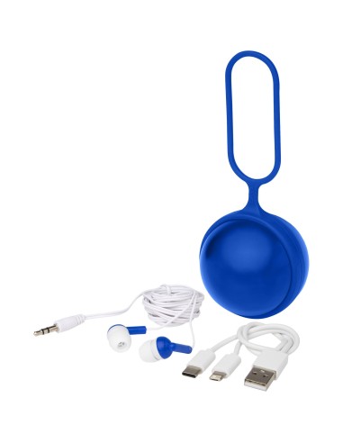 Cable de carga y auriculares 3 en 1 "Simba"
