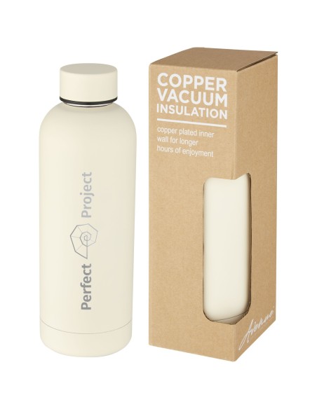 Bidón con aislamiento de cobre al vacío de 500 ml "Spring"