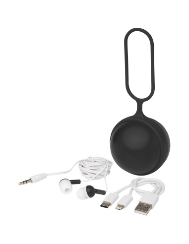 Cable de carga y auriculares 3 en 1 "Simba"