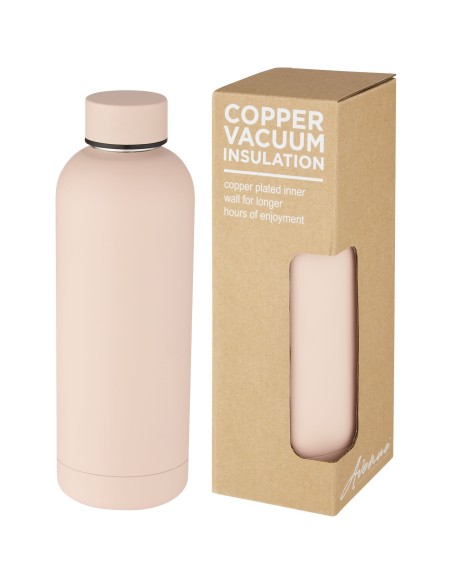Bidón con aislamiento de cobre al vacío de 500 ml "Spring"