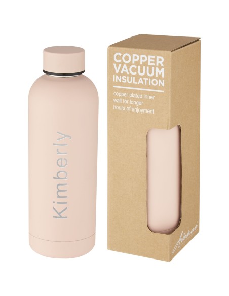 Bidón con aislamiento de cobre al vacío de 500 ml "Spring"