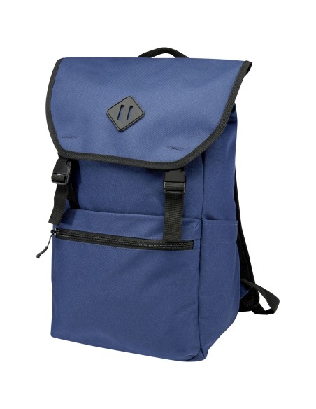 Mochila para portátil de RPET GRS de 15" y 16 l "Repreve® Ocean"