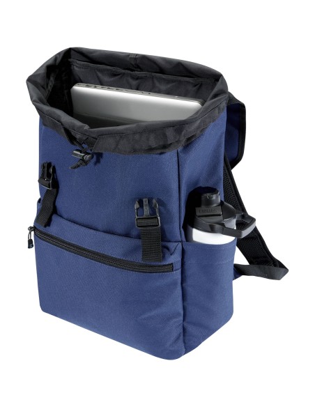 Mochila para portátil de RPET GRS de 15" y 16 l "Repreve® Ocean"