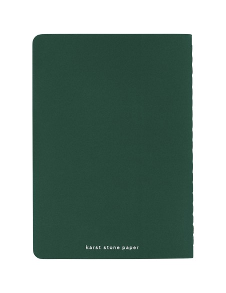 Diario de bolsillo de tapa blanda de papel de piedra A6 en blanco "Karst®"