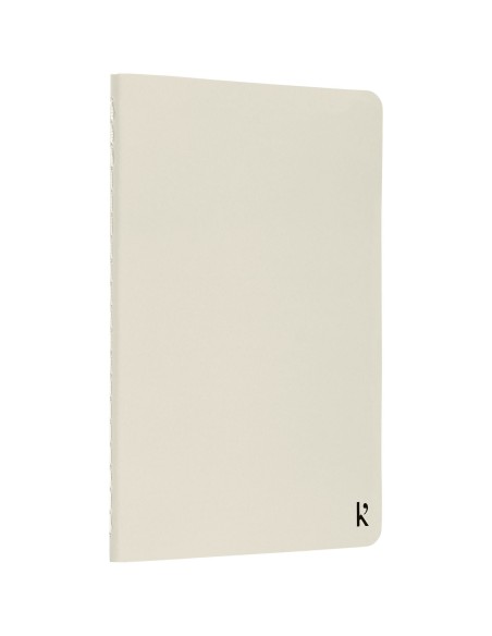 Diario de bolsillo de tapa blanda de papel de piedra A6 en blanco "Karst®"