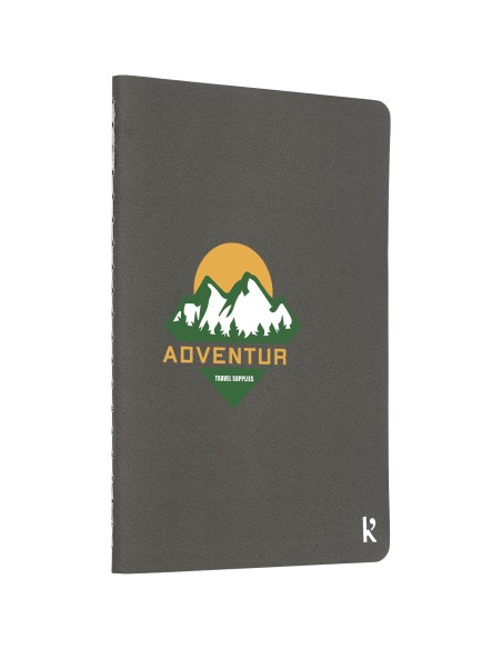 Diario de bolsillo de tapa blanda de papel de piedra A6 en blanco "Karst®"