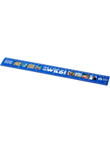 Regla de plástico reciclado de 30 cm "Refari"