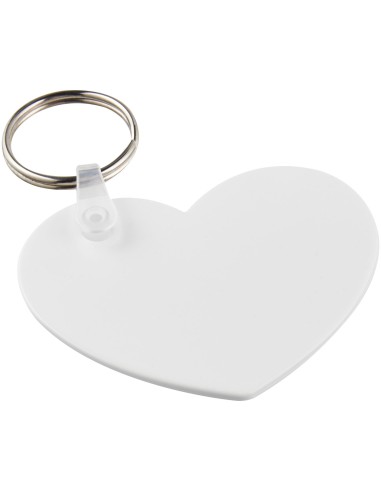 Llavero reciclado con forma de corazón "Tait"