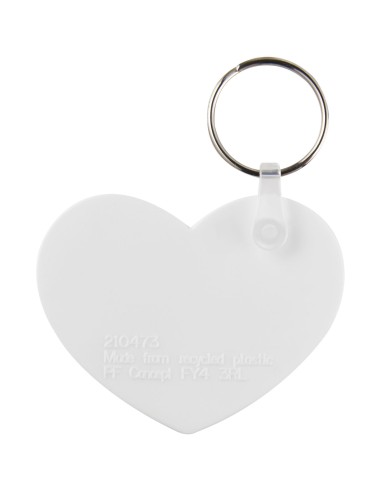 Llavero reciclado con forma de corazón "Tait"