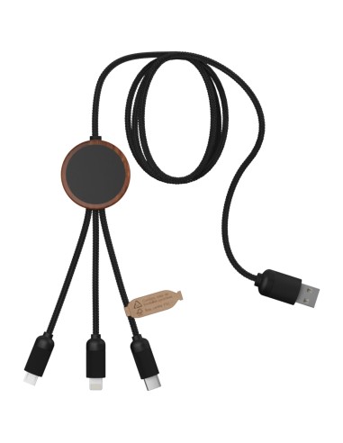 Cable de carga 3 en 1 extendido de PET...
