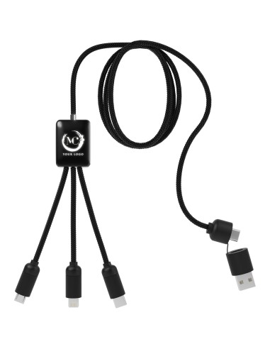 Cable de carga extensible 5 en 1 "SCX.design C28"