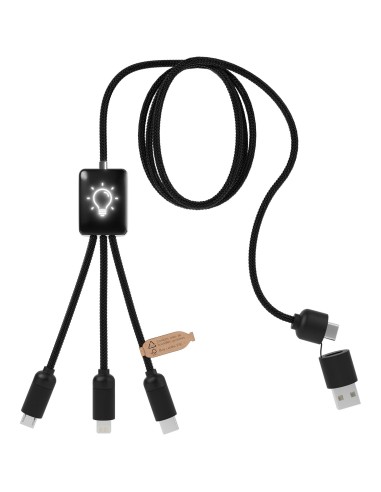 Cable de carga extensible 5 en 1 "SCX.design C28"