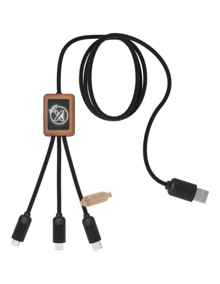 Cable de bambú 3 en 1 "SCX.design C29"