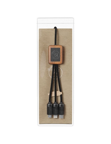 Cable de bambú 3 en 1 "SCX.design C29"